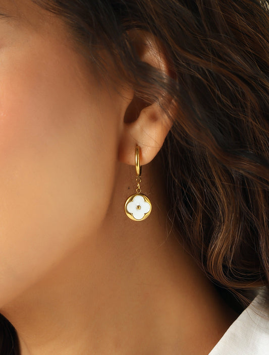 Floral Drop Earrings