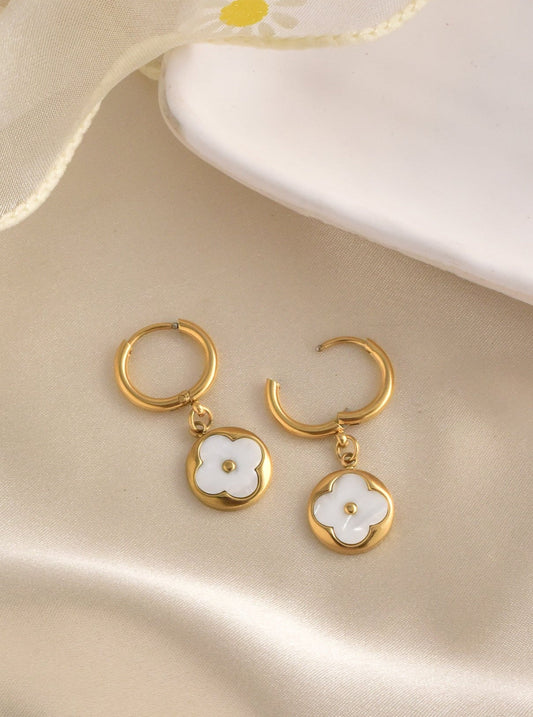 Floral Drop Earrings